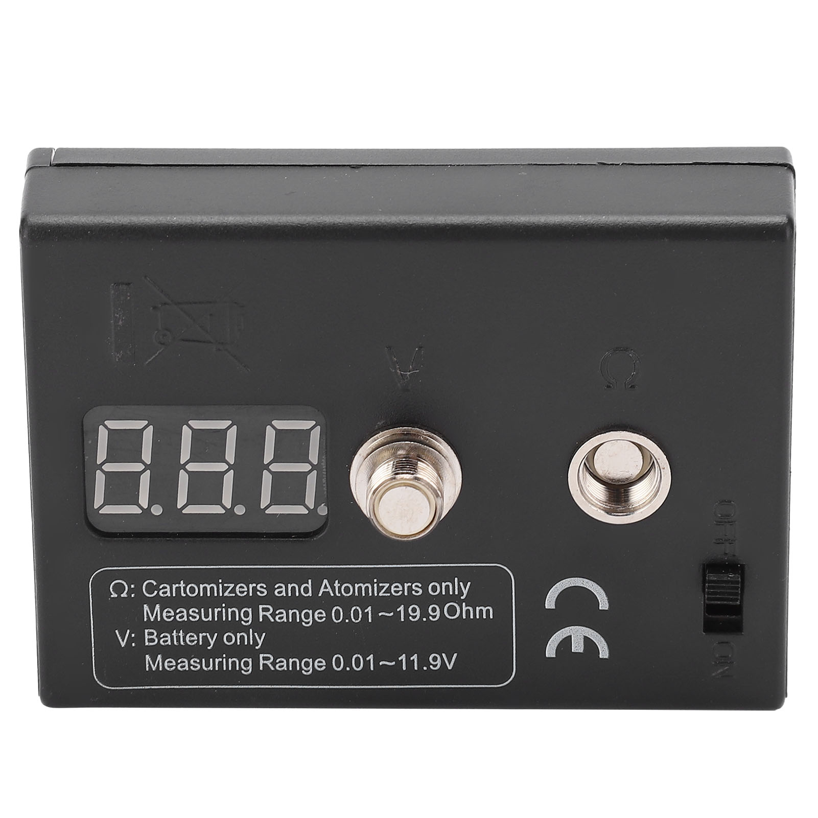 Medidor de Resistência OHM 0.0 - Ohm Meter Reader avaliação e preço