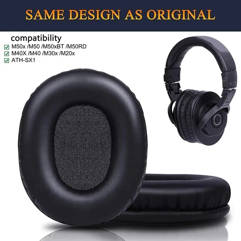 Almofadas de substituição para - Audio Technica Headphone Ath-M20X avaliação e preço